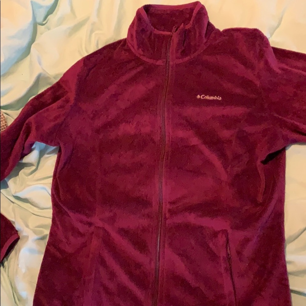 Columbia purple jacket